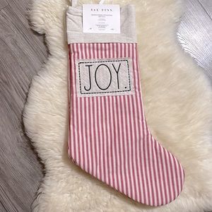 Rae Dunn | Embroidered Stockings pair | NWT